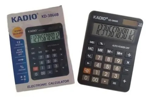 Miniatura 3 de Calculadora Kadio Kd-3866b